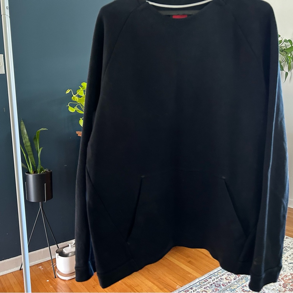 Nike Tech Fleece sweatshirt with front pouch black XL